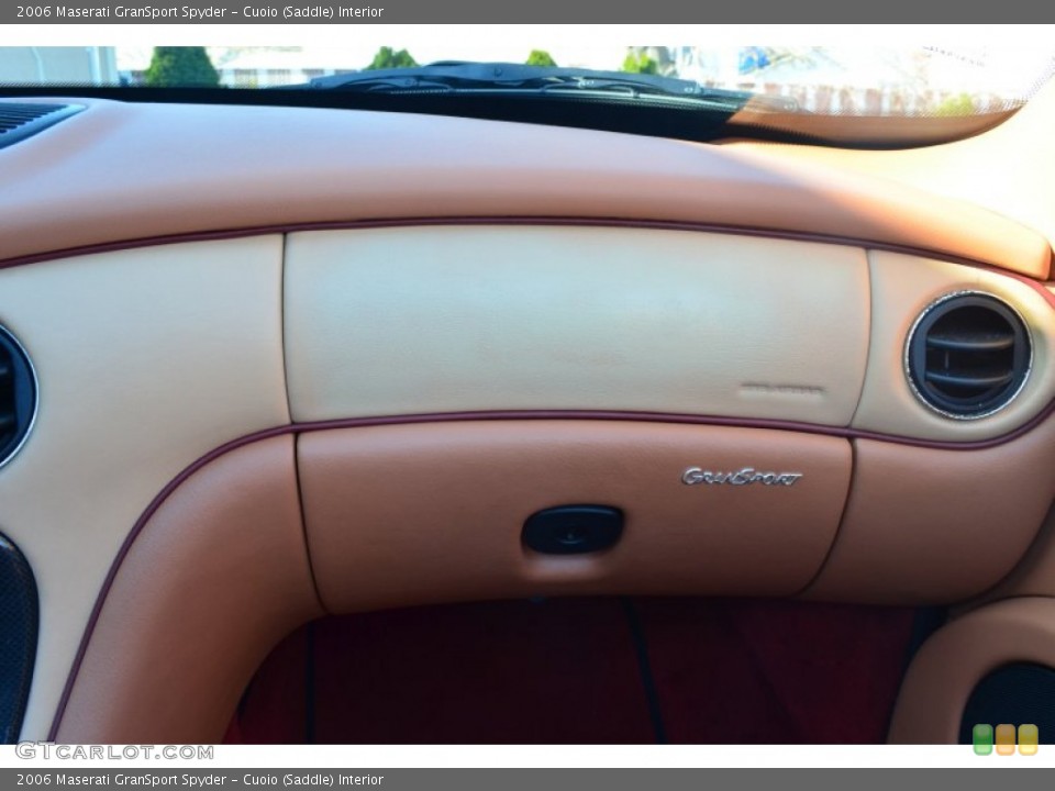 Cuoio (Saddle) Interior Dashboard for the 2006 Maserati GranSport Spyder #63447365