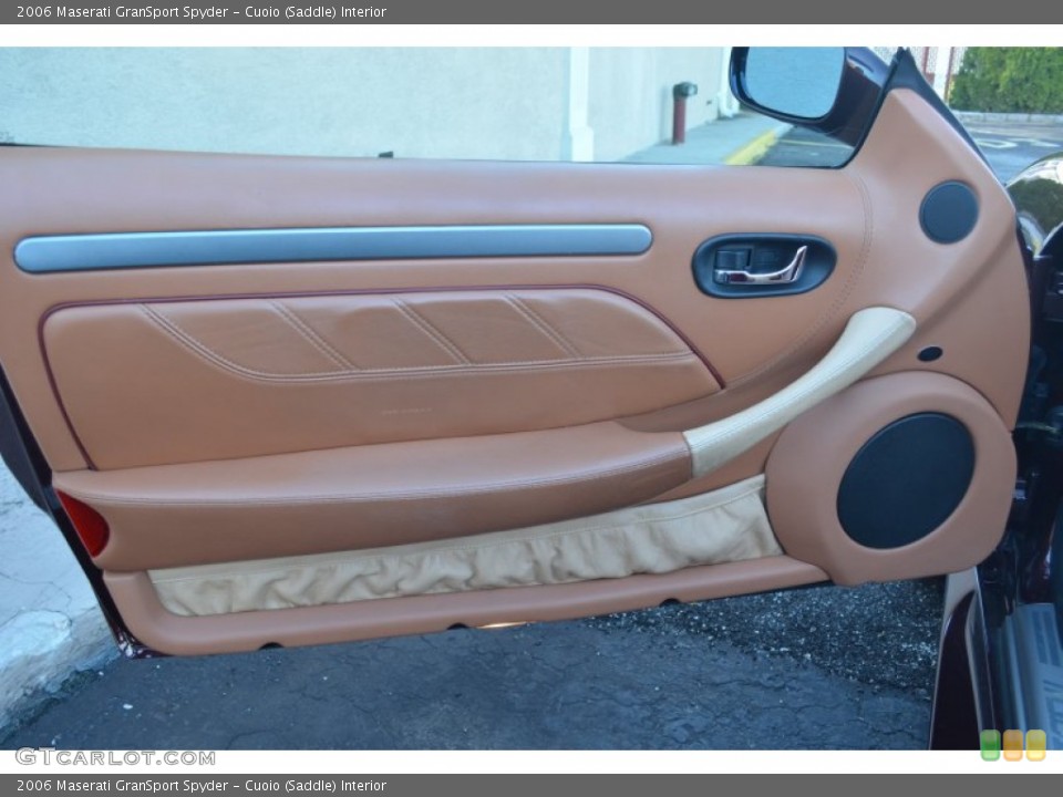Cuoio (Saddle) Interior Door Panel for the 2006 Maserati GranSport Spyder #63447371