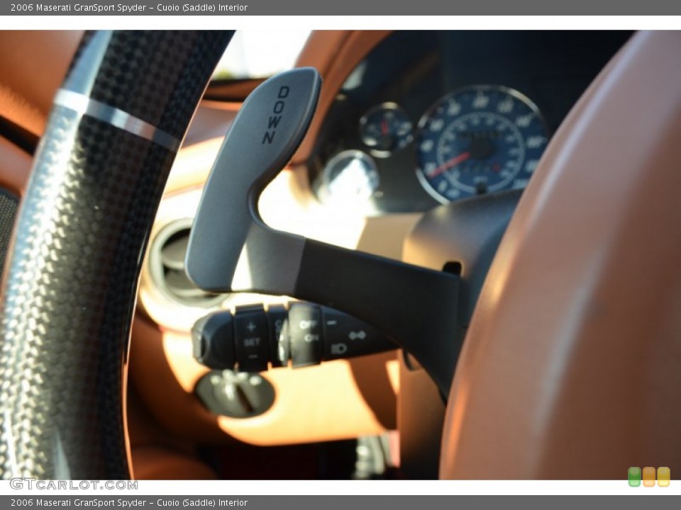 Cuoio (Saddle) Interior Steering Wheel for the 2006 Maserati GranSport Spyder #63447395