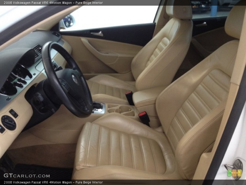 Pure Beige Interior Photo for the 2008 Volkswagen Passat VR6 4Motion Wagon #63452257