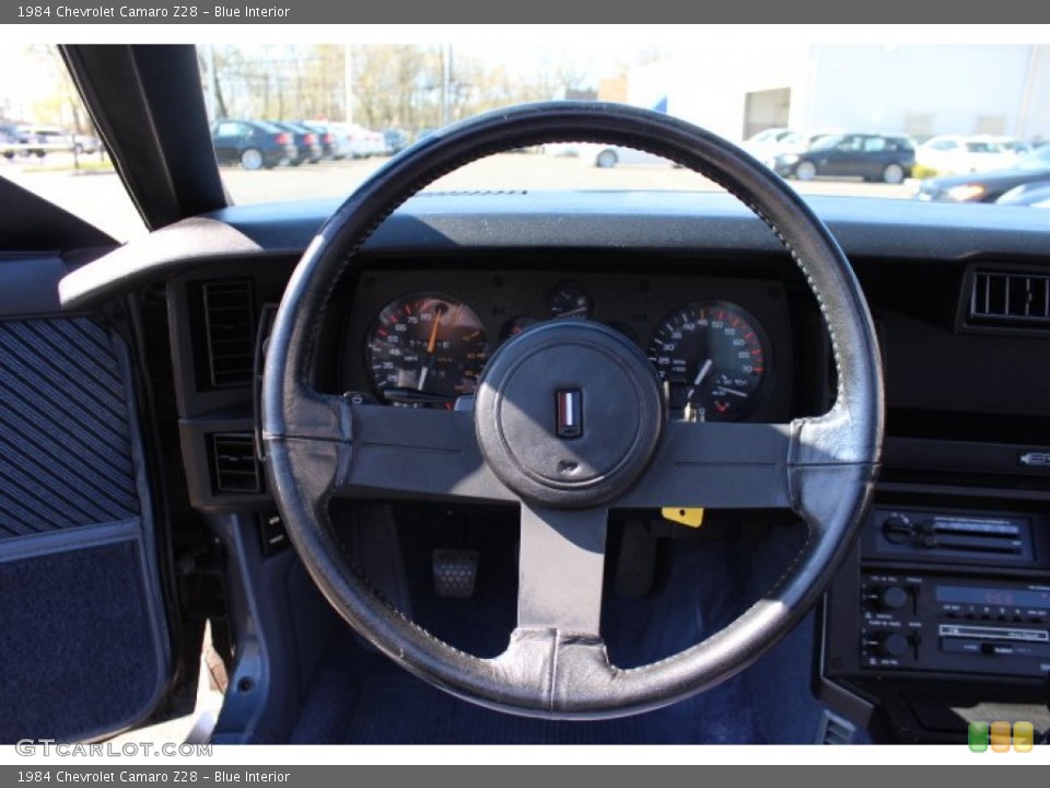 Blue Interior Steering Wheel for the 1984 Chevrolet Camaro Z28 #63456193