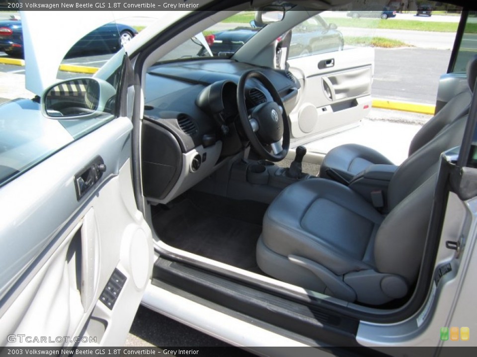 Grey Interior Photo for the 2003 Volkswagen New Beetle GLS 1.8T Convertible #63457135