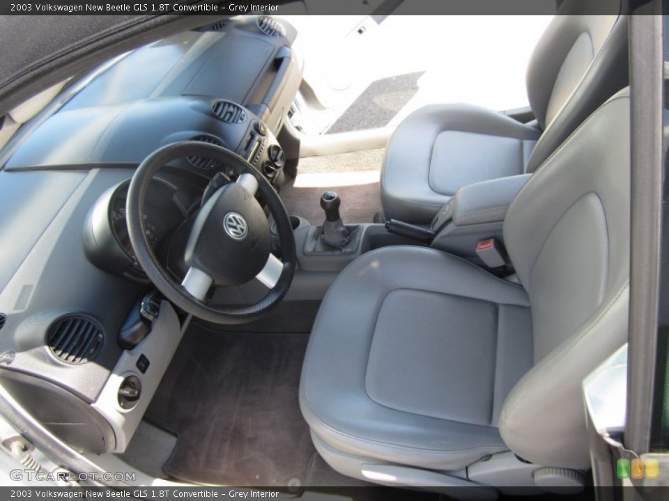Grey Interior Photo for the 2003 Volkswagen New Beetle GLS 1.8T Convertible #63457178