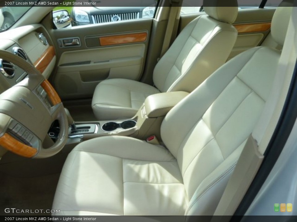 Light Stone Interior Photo for the 2007 Lincoln MKZ AWD Sedan #63460678