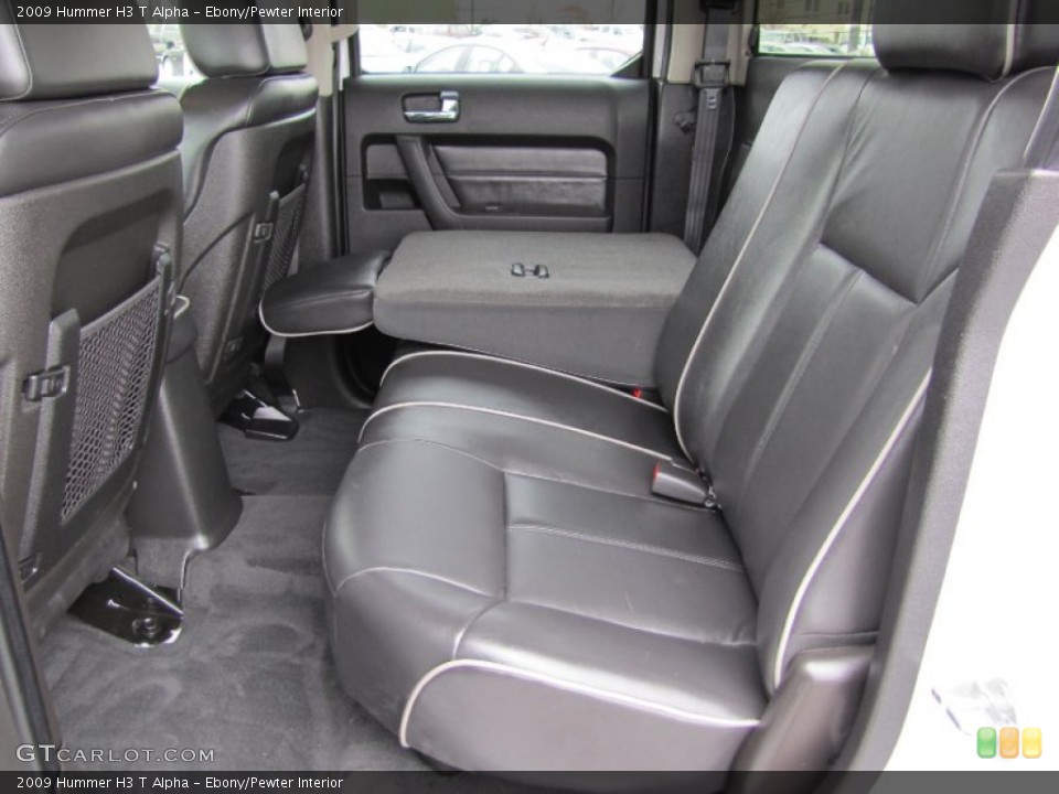Ebony/Pewter Interior Photo for the 2009 Hummer H3 T Alpha #63462877
