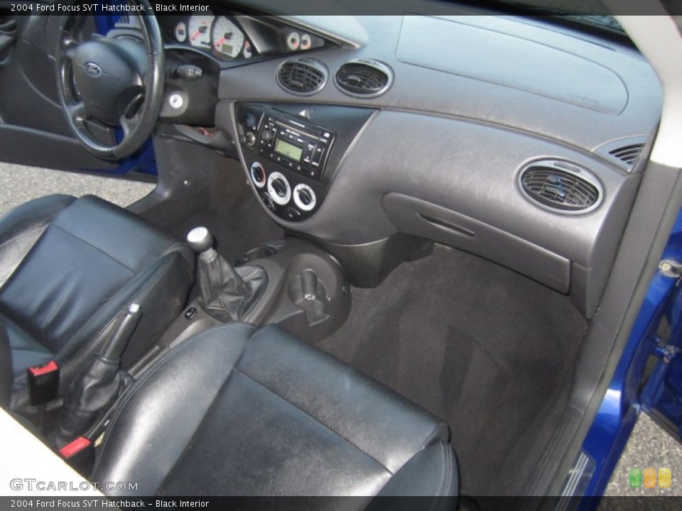 Black Interior Dashboard for the 2004 Ford Focus SVT Hatchback #63464473