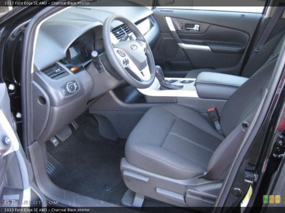 Charcoal Black Interior Photo for the 2013 Ford Edge SE AWD #63469630
