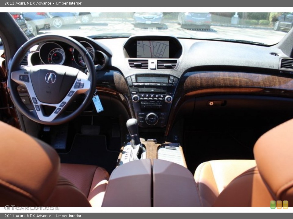 Umber Interior Dashboard for the 2011 Acura MDX Advance #63475186