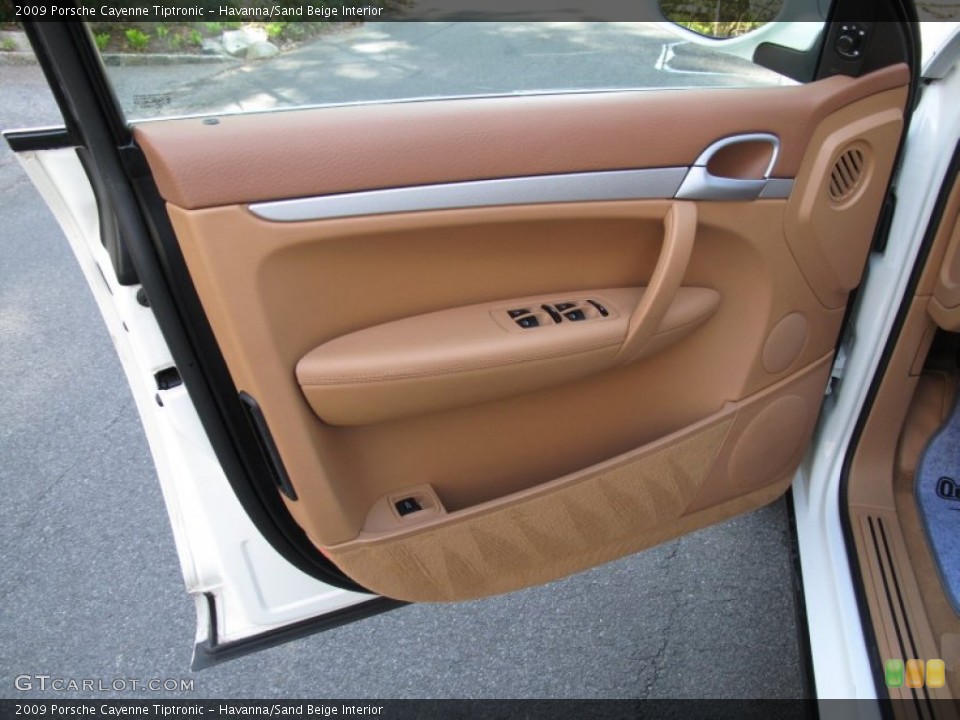 Havanna/Sand Beige Interior Door Panel for the 2009 Porsche Cayenne Tiptronic #63476377