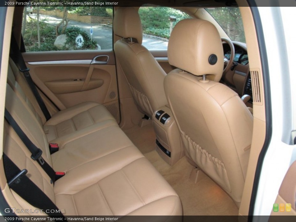 Havanna/Sand Beige Interior Rear Seat for the 2009 Porsche Cayenne Tiptronic #63476407