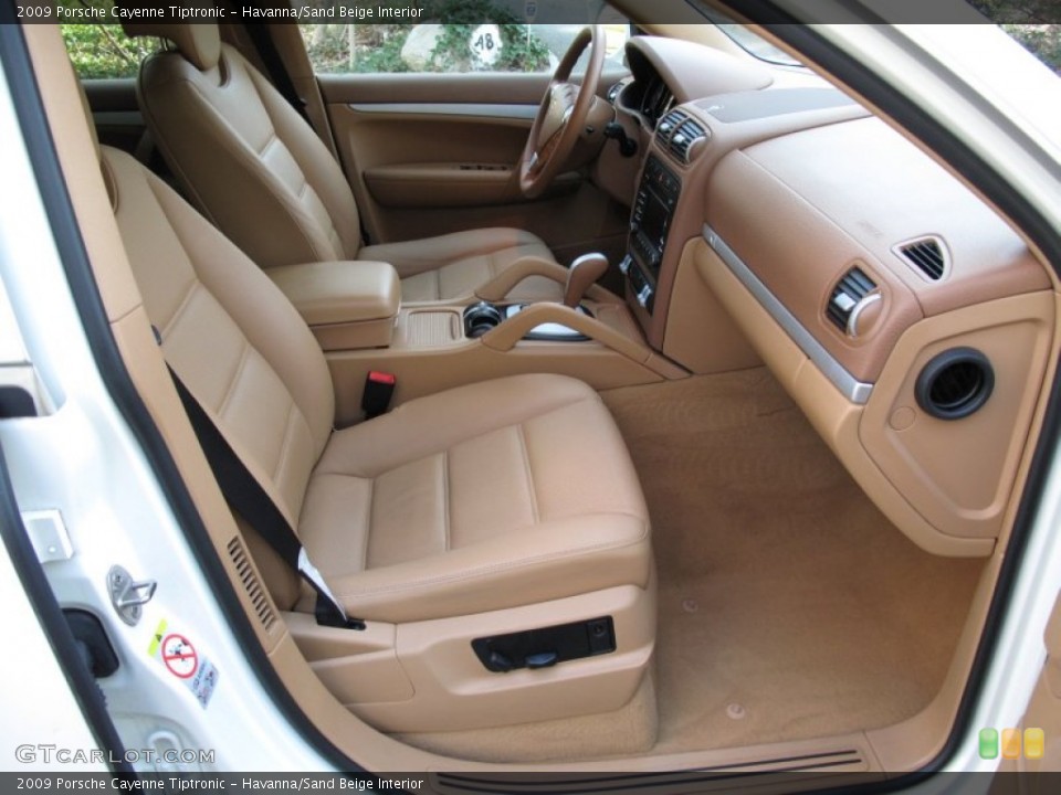 Havanna/Sand Beige Interior Front Seat for the 2009 Porsche Cayenne Tiptronic #63476443