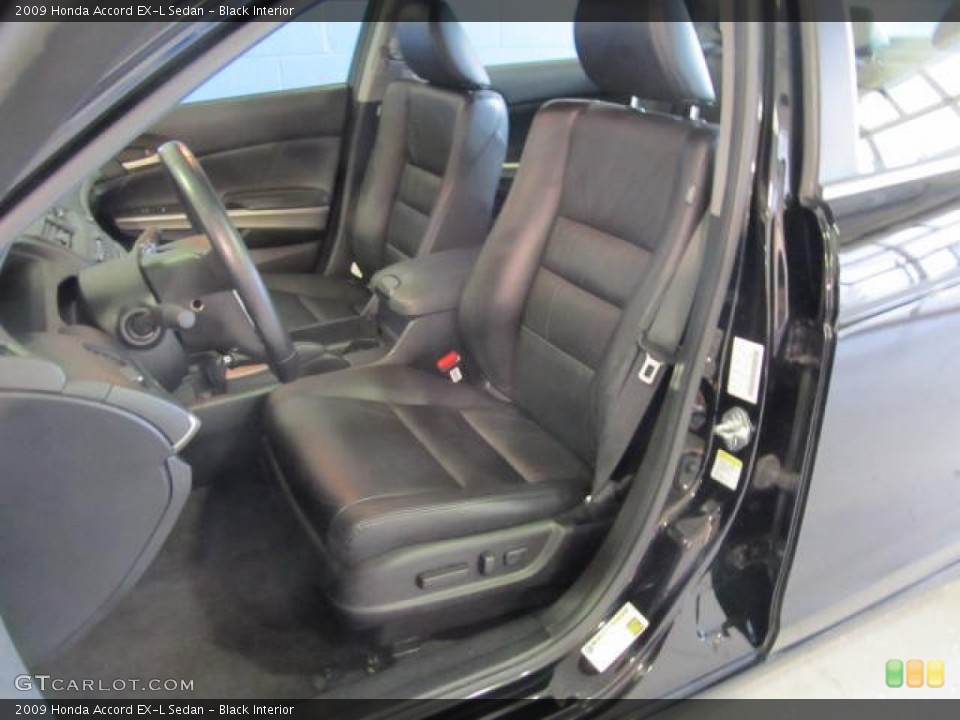 Black Interior Photo for the 2009 Honda Accord EX-L Sedan #63483669