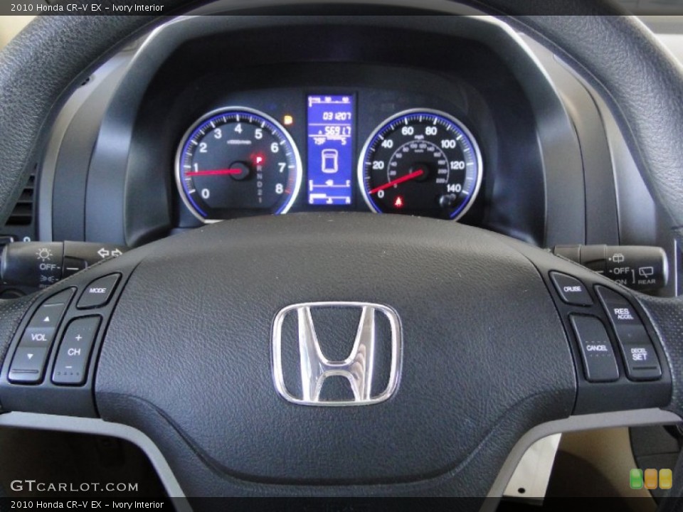 Ivory Interior Steering Wheel for the 2010 Honda CR-V EX #63508324