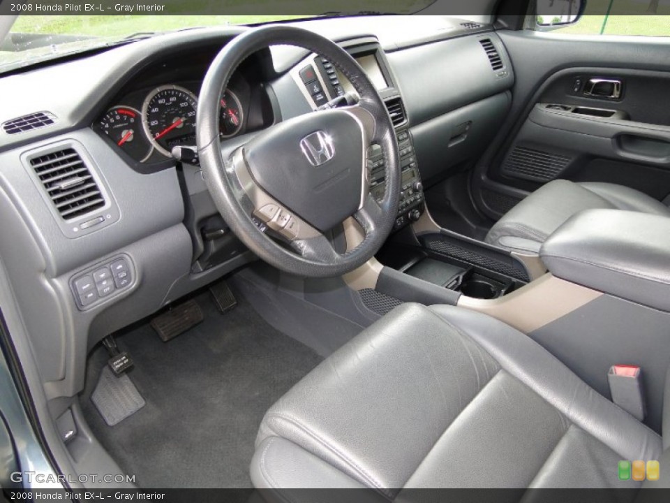 Gray Interior Photo for the 2008 Honda Pilot EX-L #63508563