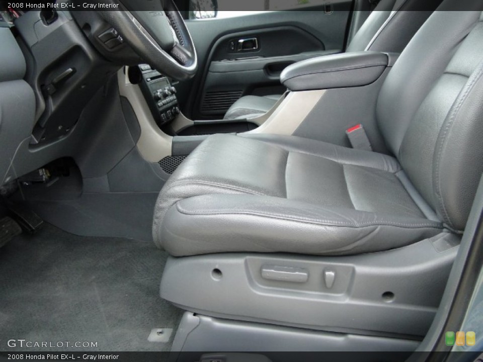Gray Interior Front Seat for the 2008 Honda Pilot EX-L #63508575