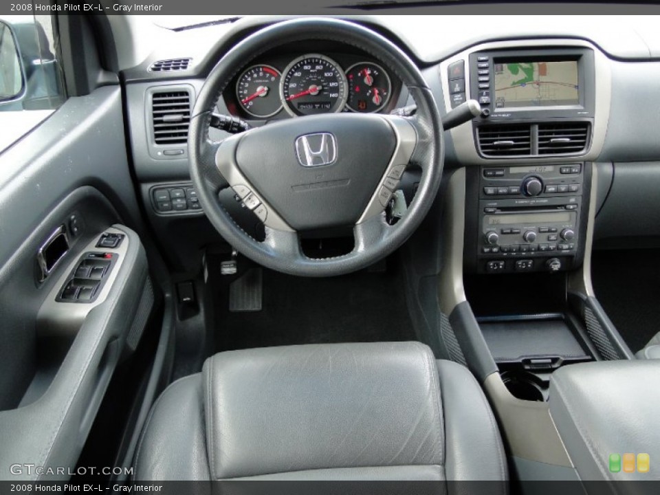 Gray Interior Dashboard for the 2008 Honda Pilot EX-L #63508615