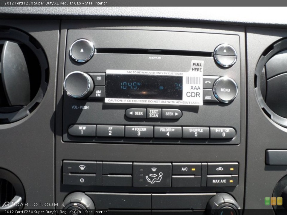Steel Interior Controls for the 2012 Ford F250 Super Duty XL Regular Cab #63511291