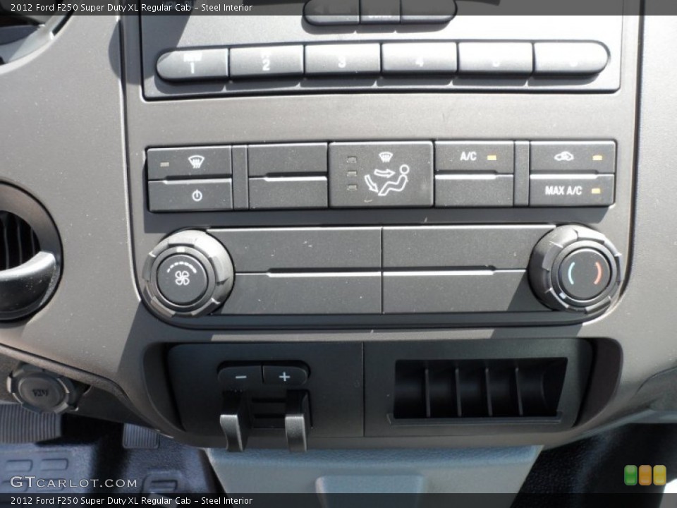 Steel Interior Controls for the 2012 Ford F250 Super Duty XL Regular Cab #63511300