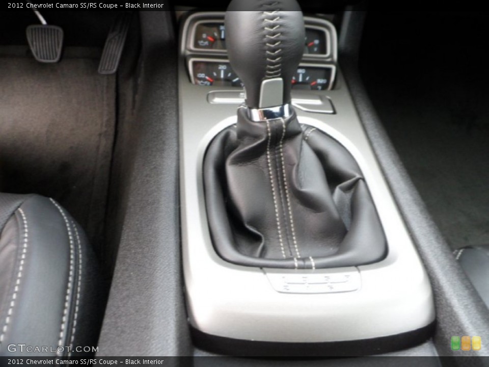 Black Interior Transmission for the 2012 Chevrolet Camaro SS/RS Coupe #63512197