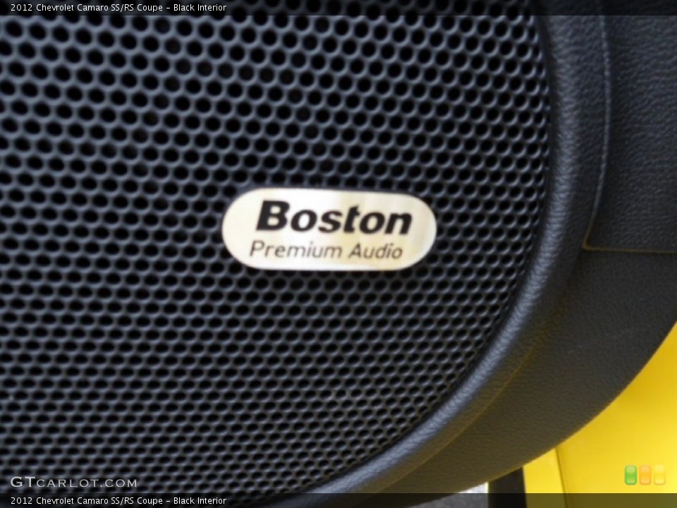 Black Interior Audio System for the 2012 Chevrolet Camaro SS/RS Coupe #63512215