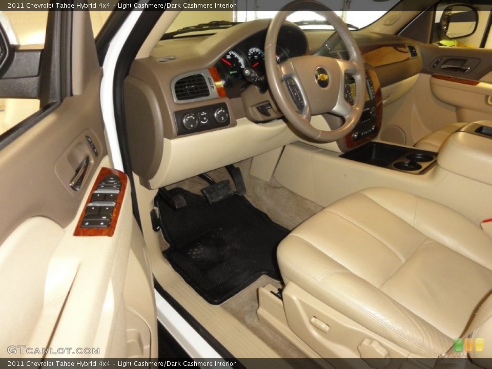 Light Cashmere/Dark Cashmere Interior Photo for the 2011 Chevrolet Tahoe Hybrid 4x4 #63513064