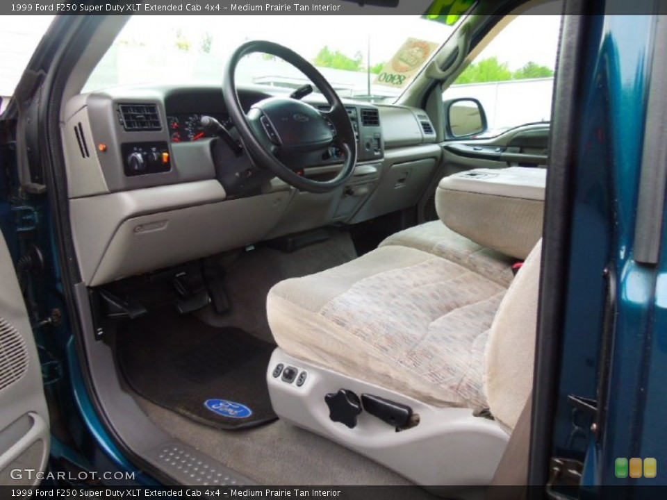 Medium Prairie Tan Interior Photo for the 1999 Ford F250 Super Duty XLT Extended Cab 4x4 #63513067