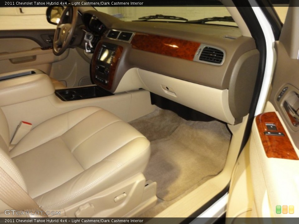 Light Cashmere/Dark Cashmere Interior Photo for the 2011 Chevrolet Tahoe Hybrid 4x4 #63513094