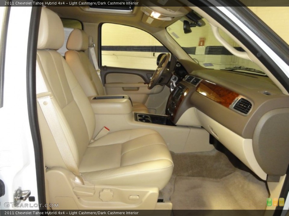 Light Cashmere/Dark Cashmere Interior Photo for the 2011 Chevrolet Tahoe Hybrid 4x4 #63513106