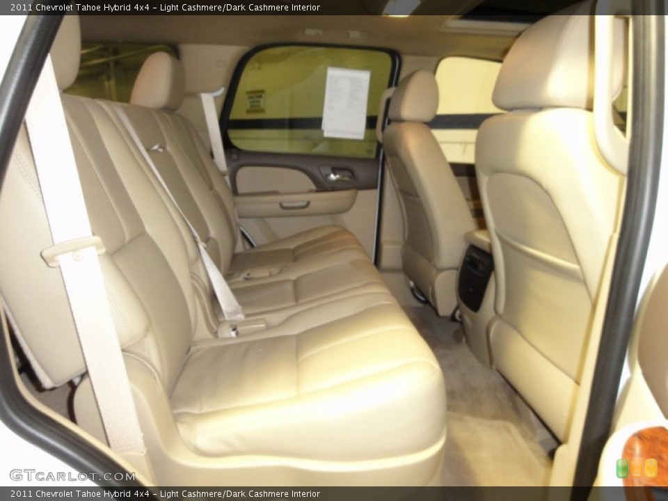 Light Cashmere/Dark Cashmere Interior Photo for the 2011 Chevrolet Tahoe Hybrid 4x4 #63513125