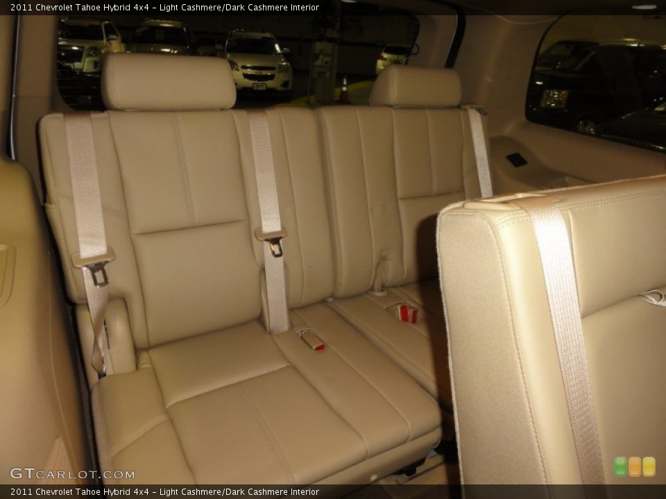 Light Cashmere/Dark Cashmere Interior Photo for the 2011 Chevrolet Tahoe Hybrid 4x4 #63513133