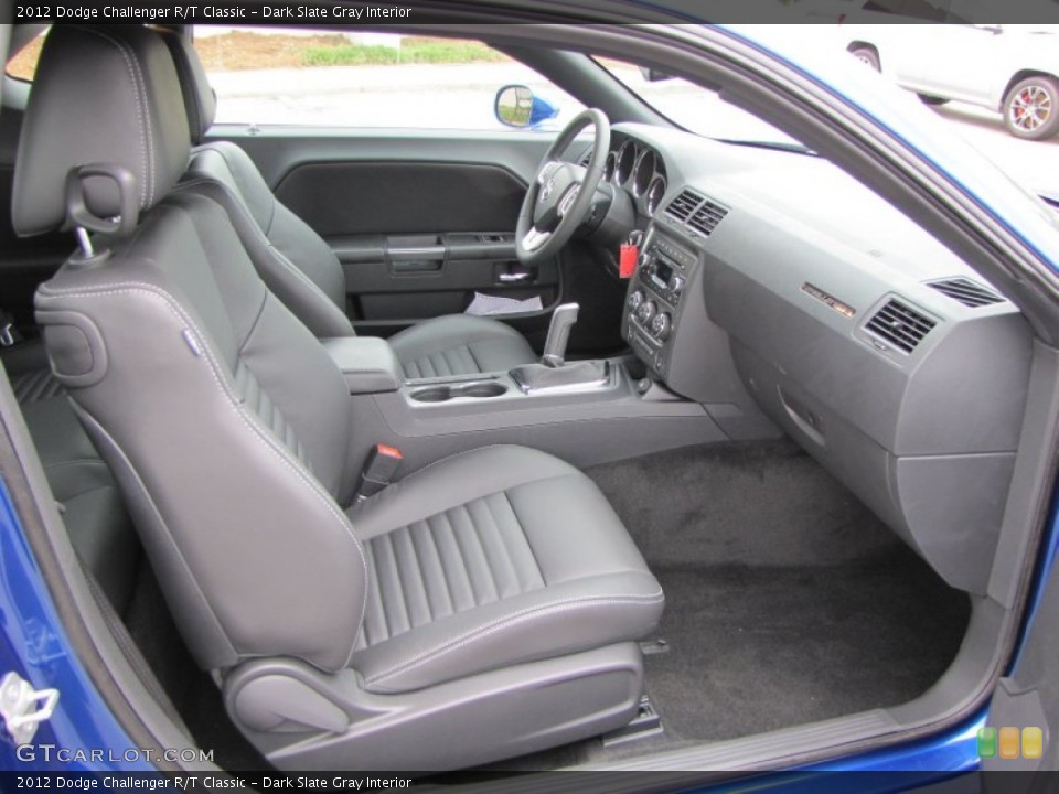 Dark Slate Gray Interior Photo for the 2012 Dodge Challenger R/T Classic #63515227