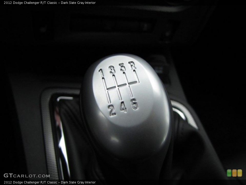 Dark Slate Gray Interior Transmission for the 2012 Dodge Challenger R/T Classic #63515242