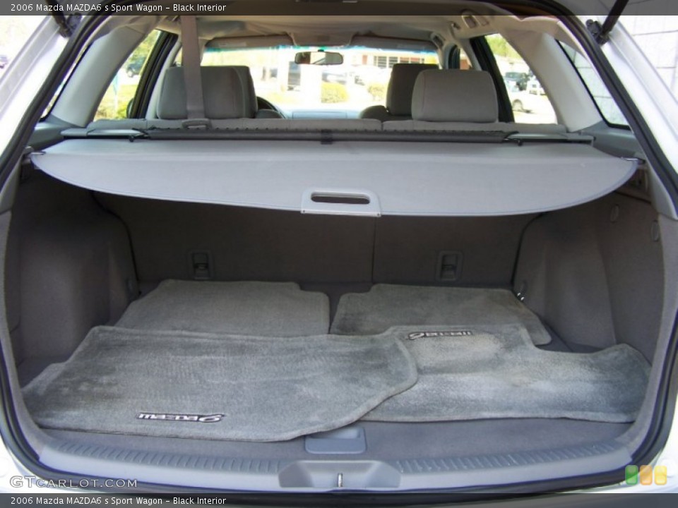 Black Interior Trunk for the 2006 Mazda MAZDA6 s Sport Wagon #63518895