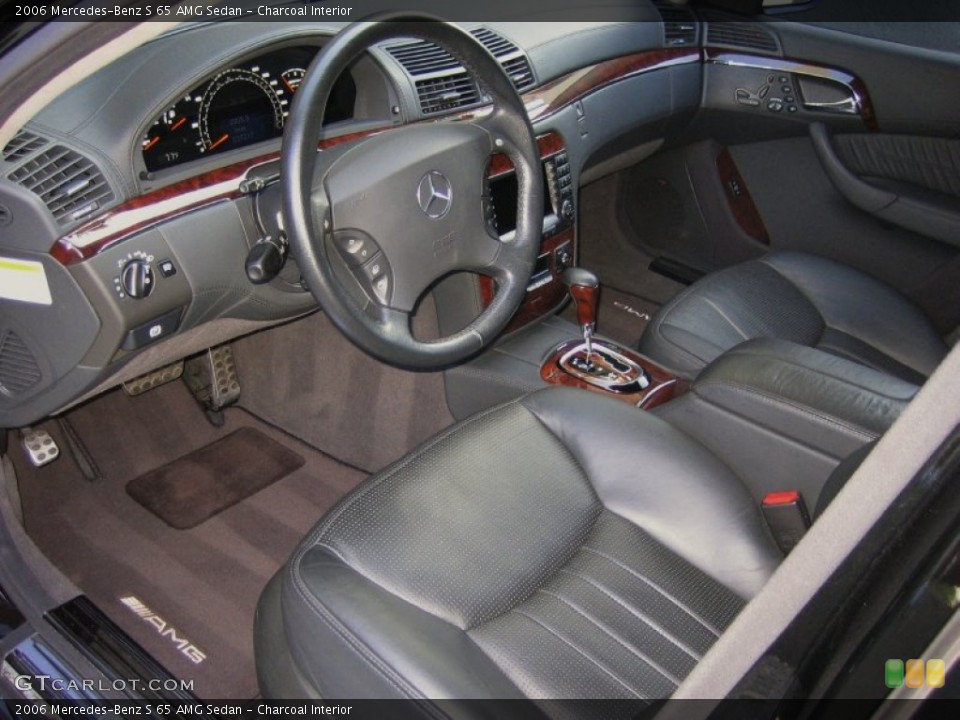 Charcoal Interior Photo for the 2006 Mercedes-Benz S 65 AMG Sedan #63522443