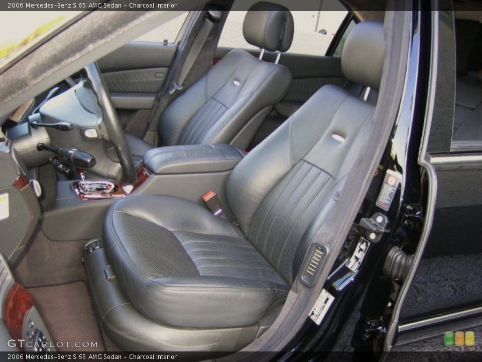 Charcoal Interior Photo for the 2006 Mercedes-Benz S 65 AMG Sedan #63522455