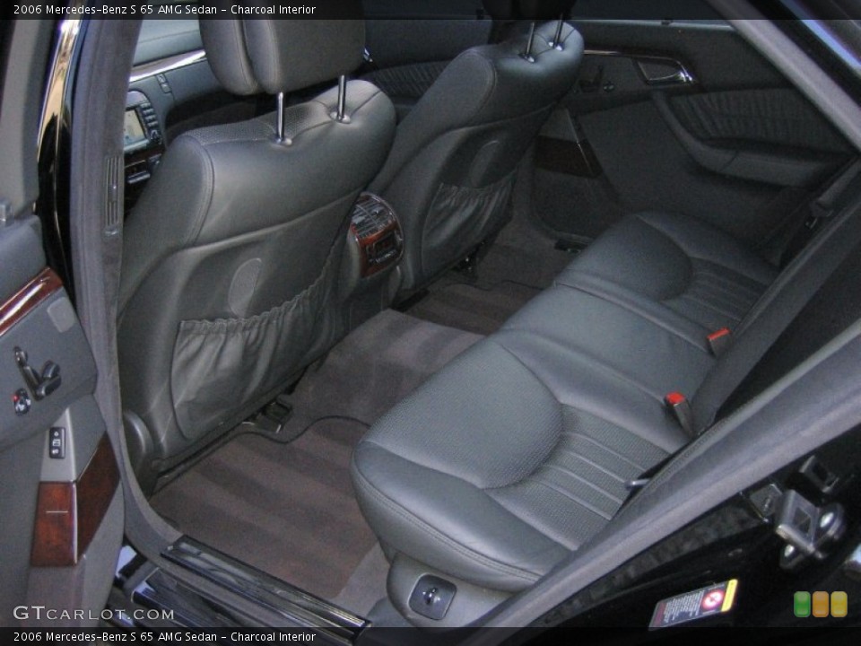 Charcoal Interior Photo for the 2006 Mercedes-Benz S 65 AMG Sedan #63522464