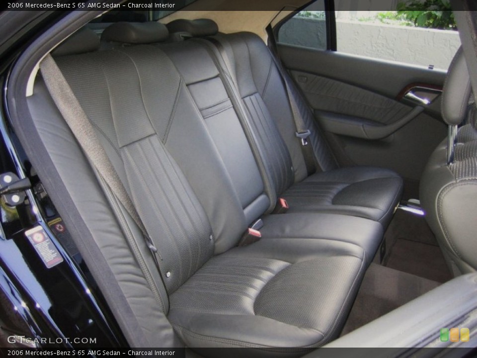 Charcoal Interior Photo for the 2006 Mercedes-Benz S 65 AMG Sedan #63522479