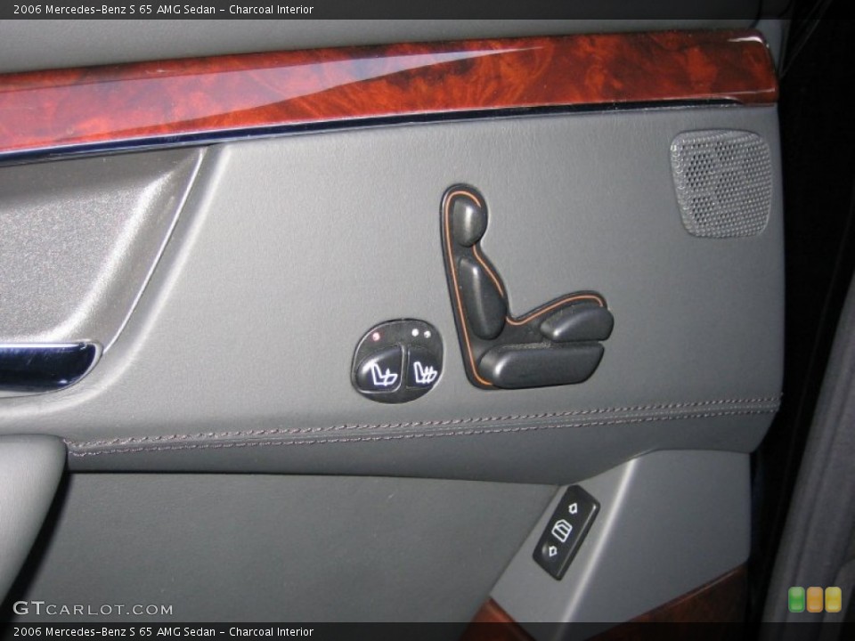 Charcoal Interior Controls for the 2006 Mercedes-Benz S 65 AMG Sedan #63522653