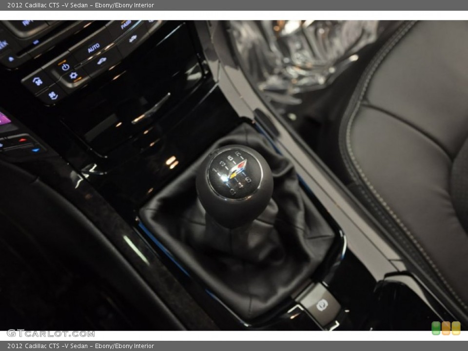 Ebony/Ebony Interior Transmission for the 2012 Cadillac CTS -V Sedan #63527900