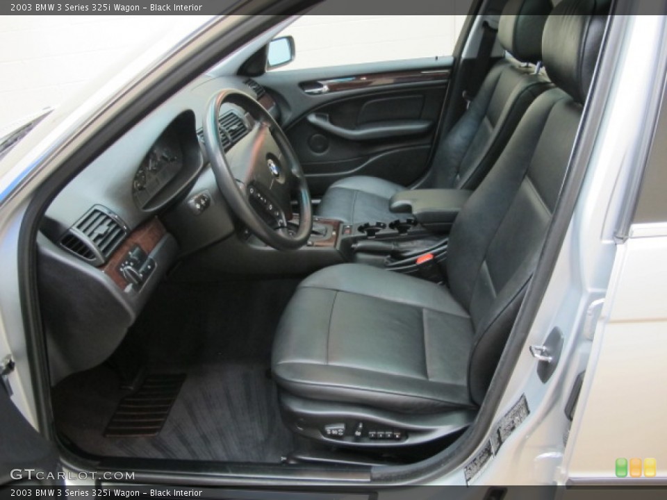 Black Interior Photo for the 2003 BMW 3 Series 325i Wagon #63529719