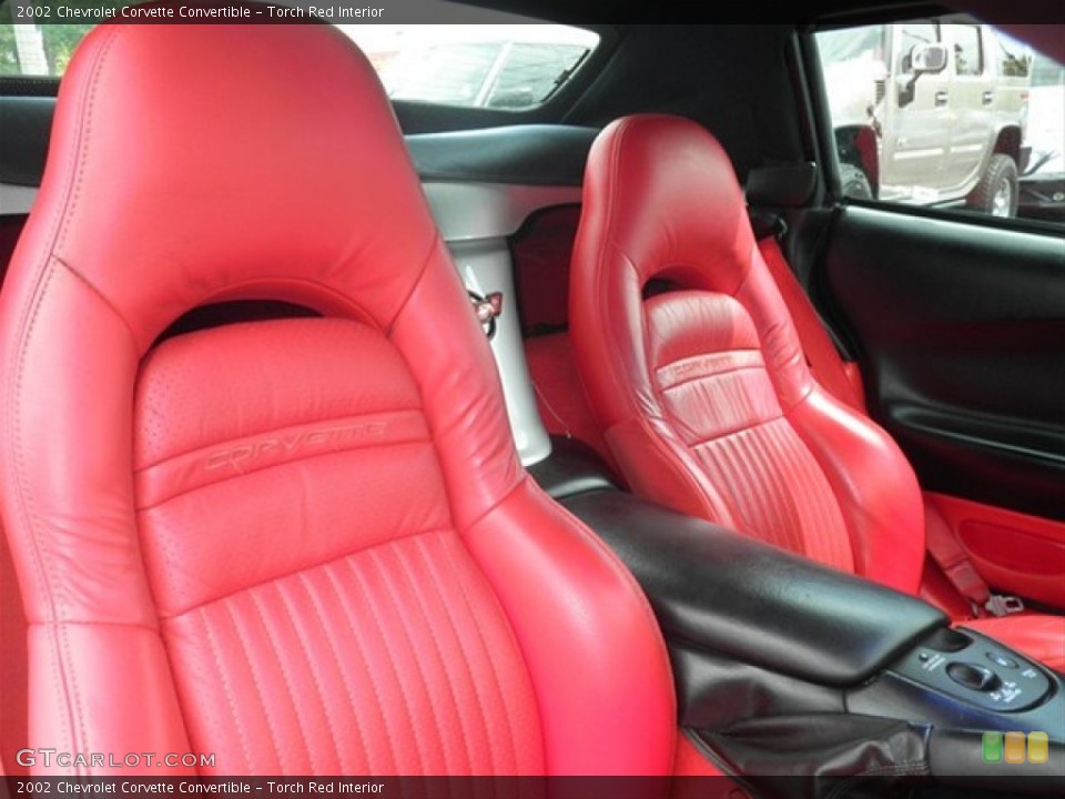 Torch Red Interior Photo for the 2002 Chevrolet Corvette Convertible #63531072
