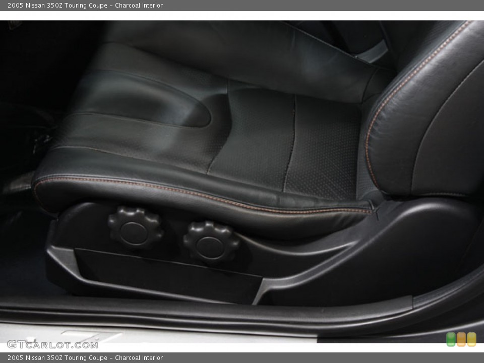 Charcoal Interior Front Seat for the 2005 Nissan 350Z Touring Coupe #63533256