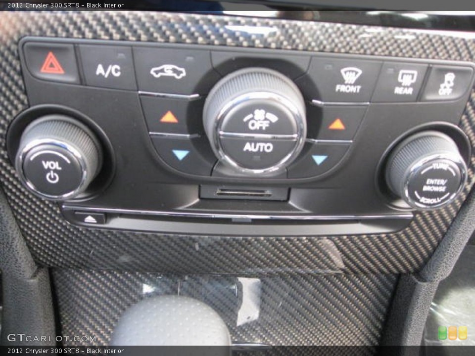 Black Interior Controls for the 2012 Chrysler 300 SRT8 #63540685