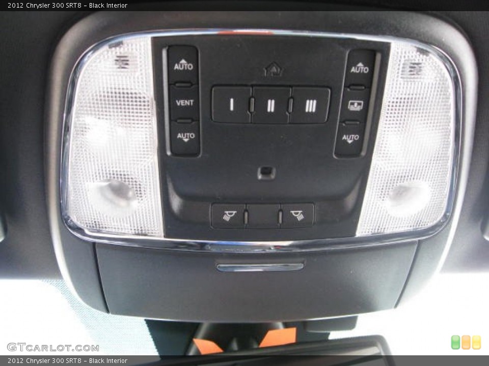 Black Interior Controls for the 2012 Chrysler 300 SRT8 #63540732
