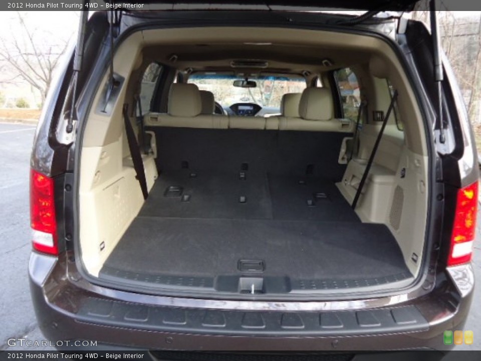Beige Interior Trunk for the 2012 Honda Pilot Touring 4WD #63543631
