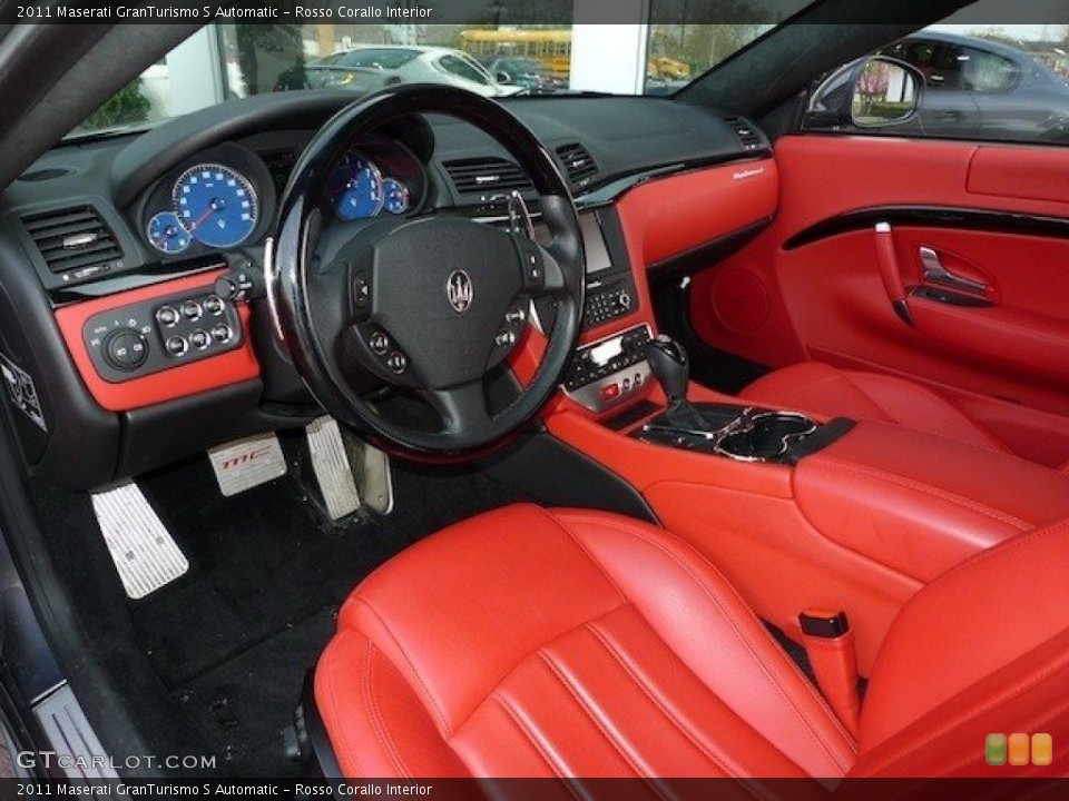 Rosso Corallo Interior Prime Interior for the 2011 Maserati GranTurismo S Automatic #63547614