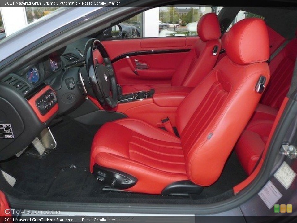 Rosso Corallo Interior Photo for the 2011 Maserati GranTurismo S Automatic #63547620