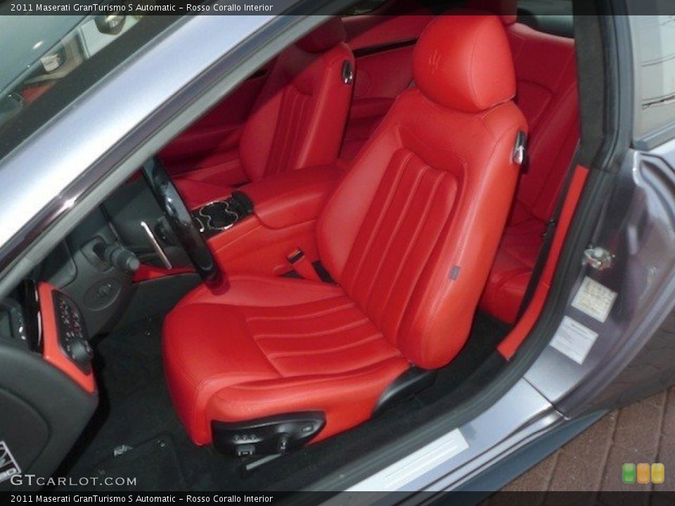 Rosso Corallo Interior Front Seat for the 2011 Maserati GranTurismo S Automatic #63547626