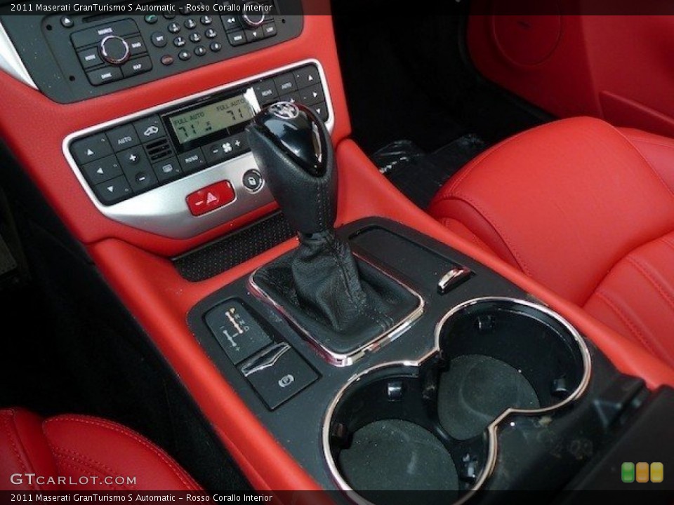 Rosso Corallo Interior Transmission for the 2011 Maserati GranTurismo S Automatic #63547680