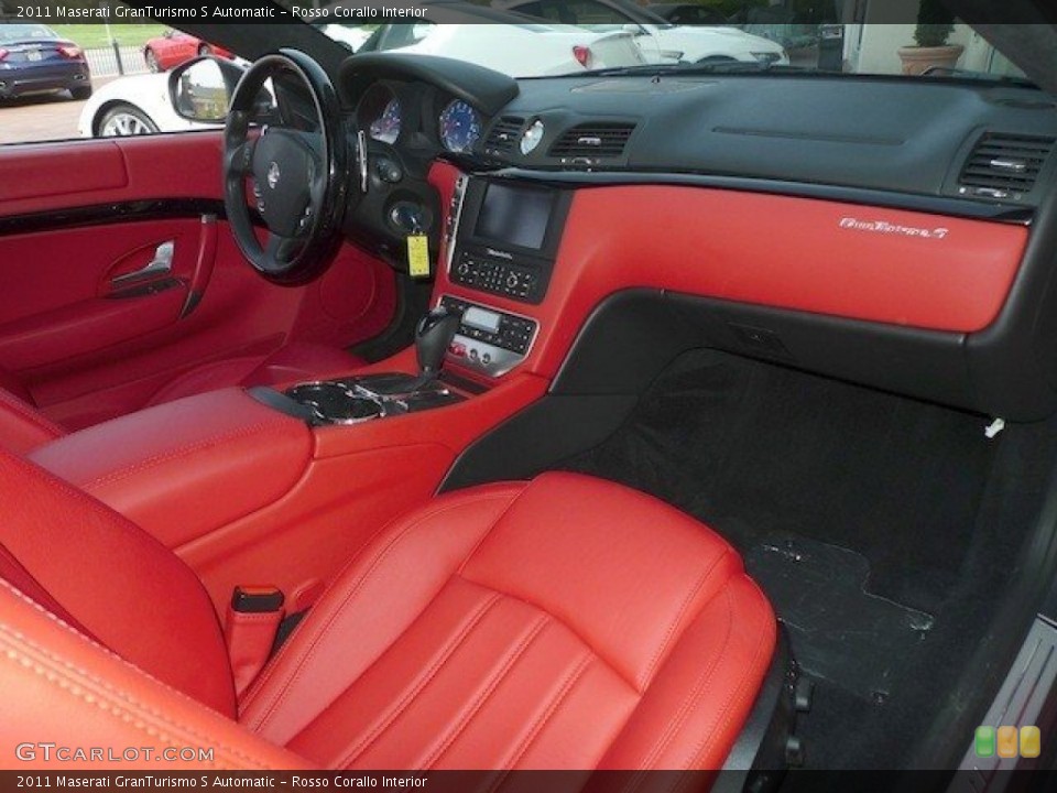 Rosso Corallo Interior Dashboard for the 2011 Maserati GranTurismo S Automatic #63547734